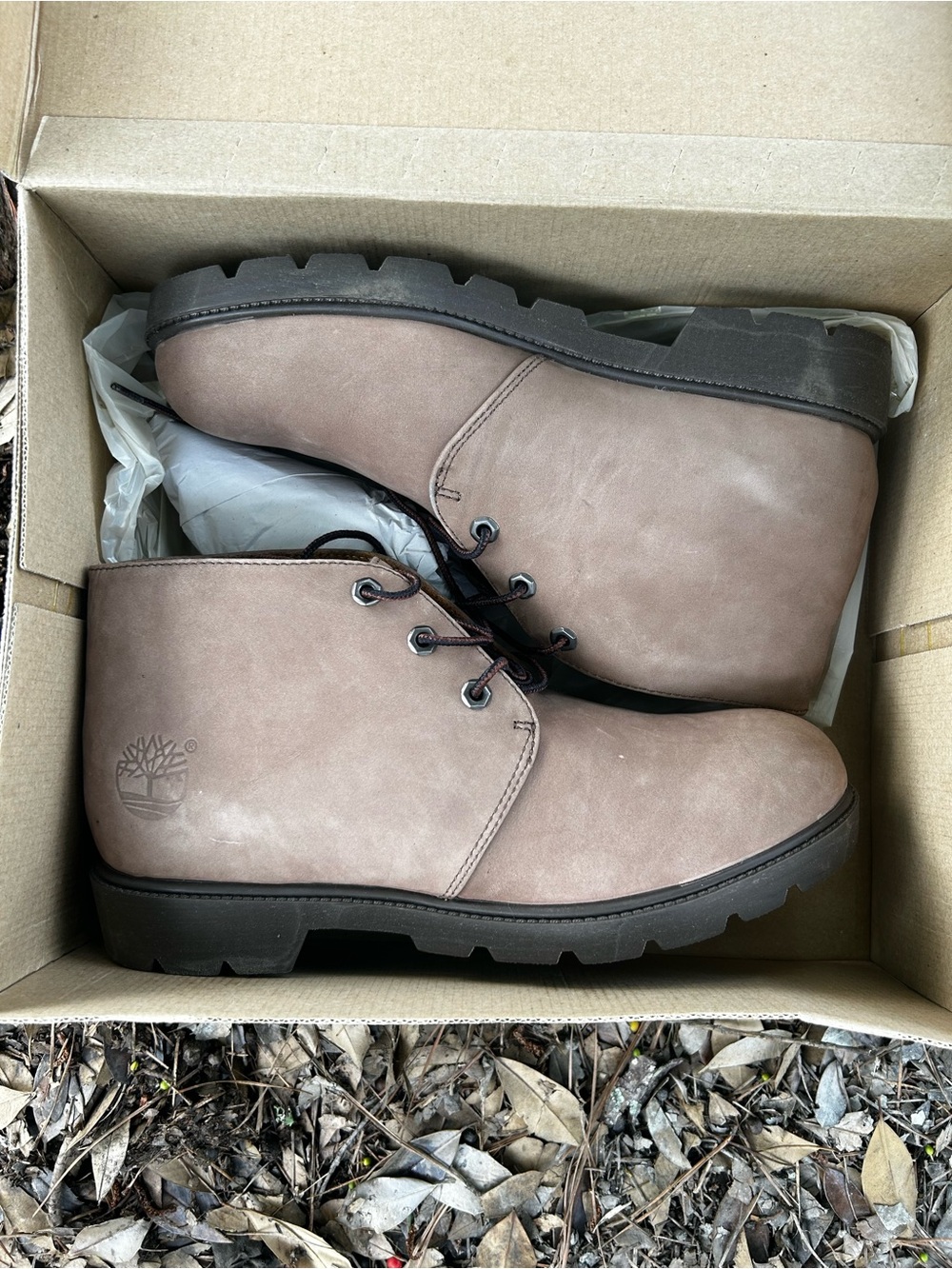 Timberland Suede Leather Hiking Lace Up Ankle Boot Brown Sugar (Men’s 10.5)